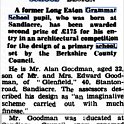 Architect Alan Goodman win Prize