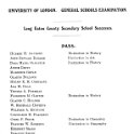 Examination Results - 1924