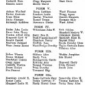 Class Lists 1914 - 1915