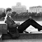 Steve Cooper in 1967 opposite the Royal Festival Hall