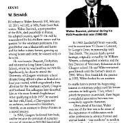 Walter Bestwick (LEGS 1952) died 01 Feb 2011