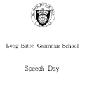 1974 Speech Day Programme